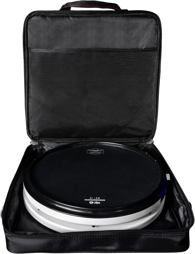 HUN U12 Tunable Marching Pad, 12 inch Snare Drum Pad with Bag, Double Sided Drum Pad, Snare Pad with Rim,Snare Sound, real feeling, Snare Pad for practicing.Christmas Gift. - Image 5